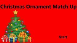Christmas Ornament Memory Match